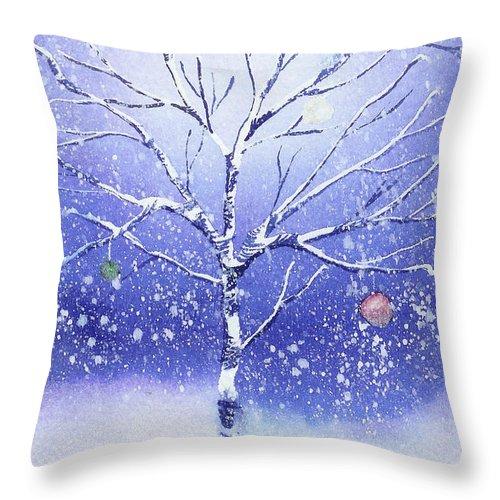Winter Lights #8 - Throw Pillow