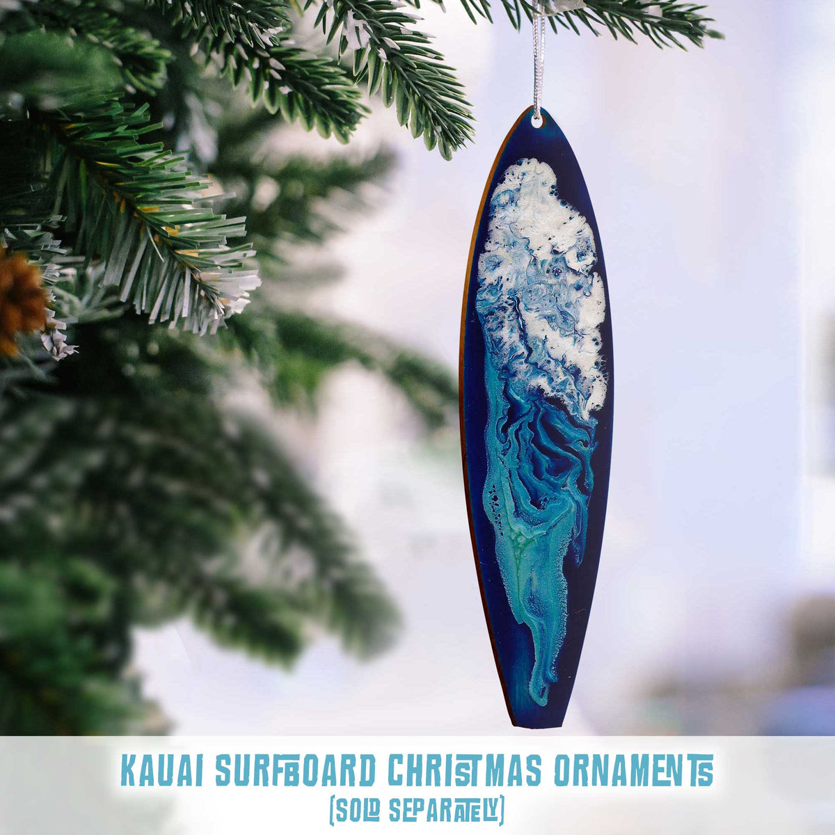 Kauai On My Mind - Surfboard Wall Art