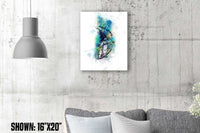 Shredding Gnar #reimagined #2- Giclée Canvas Print