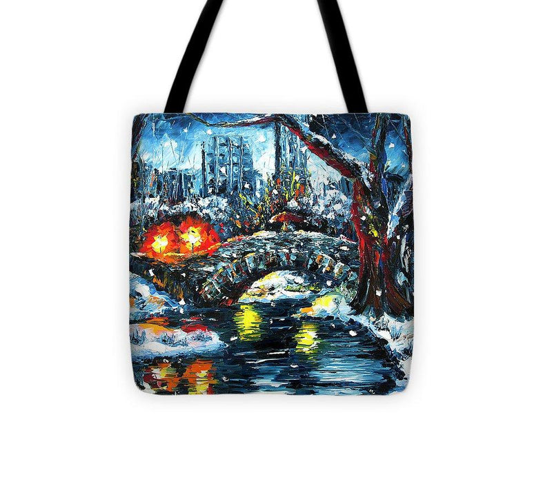 Midnight stroll on the Gapstow - Tote Bag
