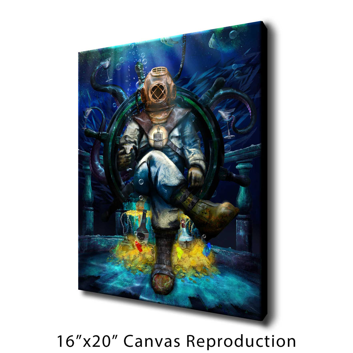 Unsanctioned Buffoonery, vol.1 - Giclée Canvas Print