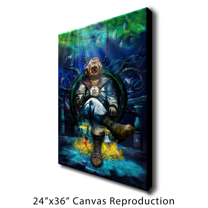 Unsanctioned Buffoonery, vol.1 - Giclée Canvas Print