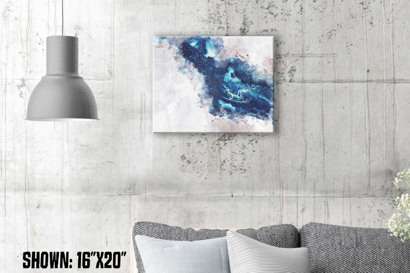 Duck Diver #reimagined #1 - Giclée Canvas Print