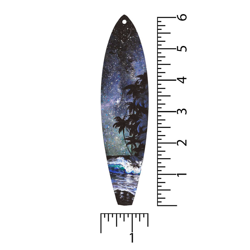 Big Island Surfboard Ornament #20A
