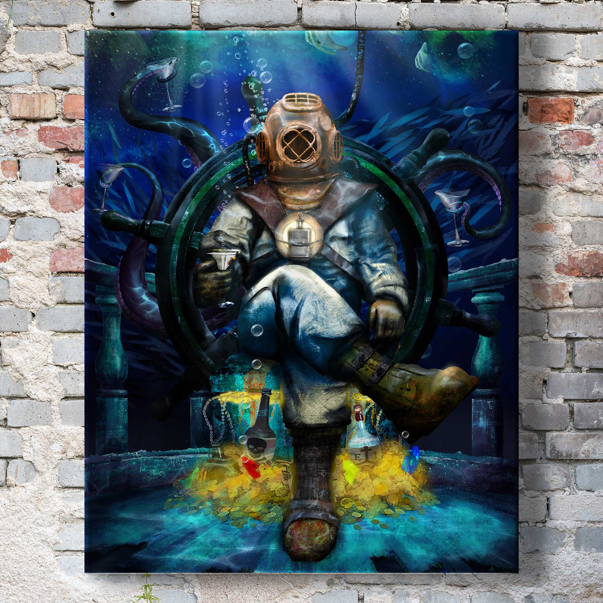Unsanctioned Buffoonery, vol.1 - Giclée Canvas Print