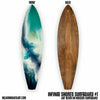 Infinite Shores Surfboard Wall Art