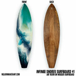 Infinite Shores Surfboard Wall Art